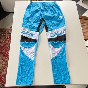 Reebok Men’s S Turquoise and Black Joggers